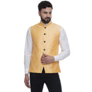 Veera Paridhaan  Jacquard Printed  Silk Nehru Jacket-26
