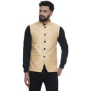 Veera Paridhaan  Jacquard Printed  Silk Nehru Jacket-24