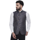 Veera Paridhaan  Banarasi Printed Nehru Jacket-1