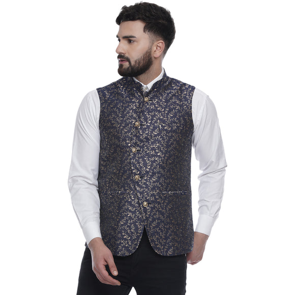 Veera Paridhaan  Banarasi Printed Nehru Jacket