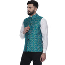 Veera Paridhaan  Banarasi Printed Nehru Jacket-25