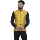 Veera Paridhaan  Jacquard Printed  Silk Nehru Jacket-22
