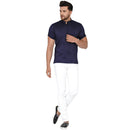 Veera Paridhaan Men's Rayon Half Sleeve Short kurta-54