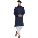 Veera Paridhaan Solid Cotton Long Kurta for Men-1