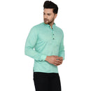 Veera Paridhaan Men's Rayon Full Sleeve Short kurta-20
