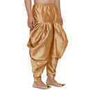 Veera Paridhan Ethnic Solid Dark Golden Dhoti for Men-2