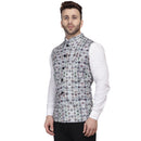 Veera Paridhaan  Banarasi Printed Nehru Jacket-9
