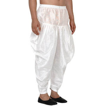 Veera Paridhan White Dhoti for Men - 0