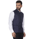 Veera Paridhaan Solid  Suede Velvet  Nehru Jacket-8