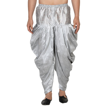 Veera Paridhan Ethnic Solid Grey Dhoti for Men