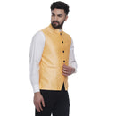 Veera Paridhaan  Jacquard Printed  Silk Nehru Jacket-27