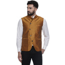 Veera Paridhaan  Jacquard Printed  Silk Nehru Jacket-18