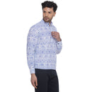 Veera Paridhaan Sanganeri Printed Short Kurta for Men-2