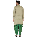 Veera Paridhaan Men's Rayon Side Pattern Full Sleeve long Straight kurta-41