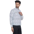 Veera Paridhaan Sanganeri Printed Short Kurta for Men-7