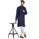 Veera Paridhaan Solid Cotton Long Kurta for Men-14