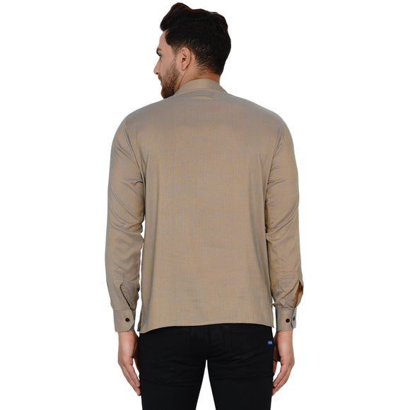Veera Paridhaan Men's Rayon Full Sleeve Short kurta