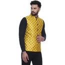 Veera Paridhaan  Jacquard Printed  Silk Nehru Jacket-49
