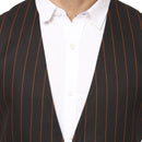 Veera Paridhaan Striped Round Neck Sleeveless Cotton Poly Waist Coat-16