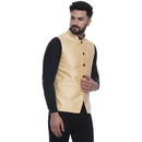 Veera Paridhaan  Jacquard Printed  Silk Nehru Jacket-56