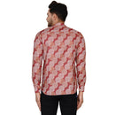 Veera Paridhaan Men's Cotton Printed Full Sleeve Short kurta-49