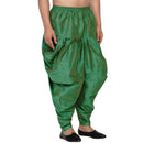 Veera Paridhan Ethnic Solid Green Dhoti for Men-2