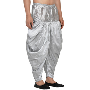Veera Paridhan Ethnic Solid Grey Dhoti for Men - 0