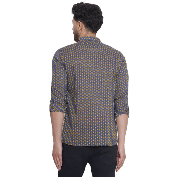 Veera Paridhaan Sanganeri Printed Shirt for Men