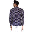 Veera Paridhaan Men's Cotton Sanganeri Printed Full Sleeve Short kurta-55