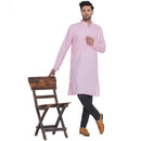 Veera Paridhaan Solid Cotton Long Kurta for Men-35