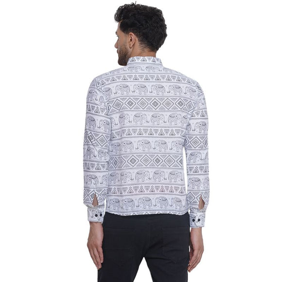 Veera Paridhaan Sanganeri Printed Shirt for Men
