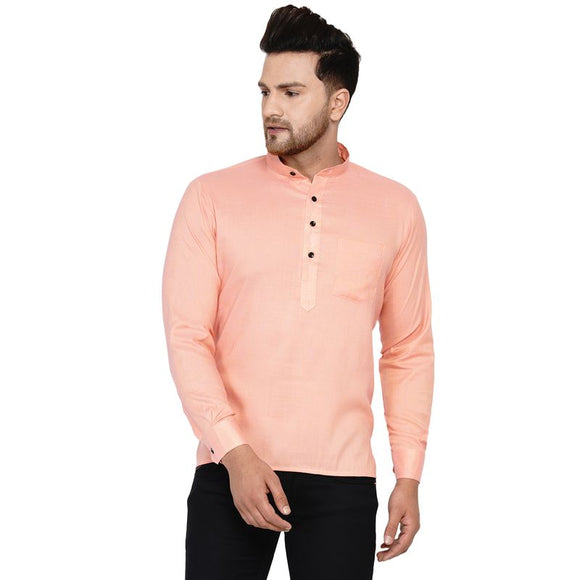 Veera Paridhaan Men's Rayon Short kurta